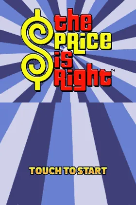 Price Is Right, The - 2010 Edition (USA) (En,Fr) screen shot title